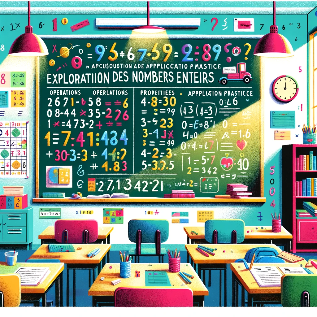 Calcul des Nombres Entiers - Exercice corrigé