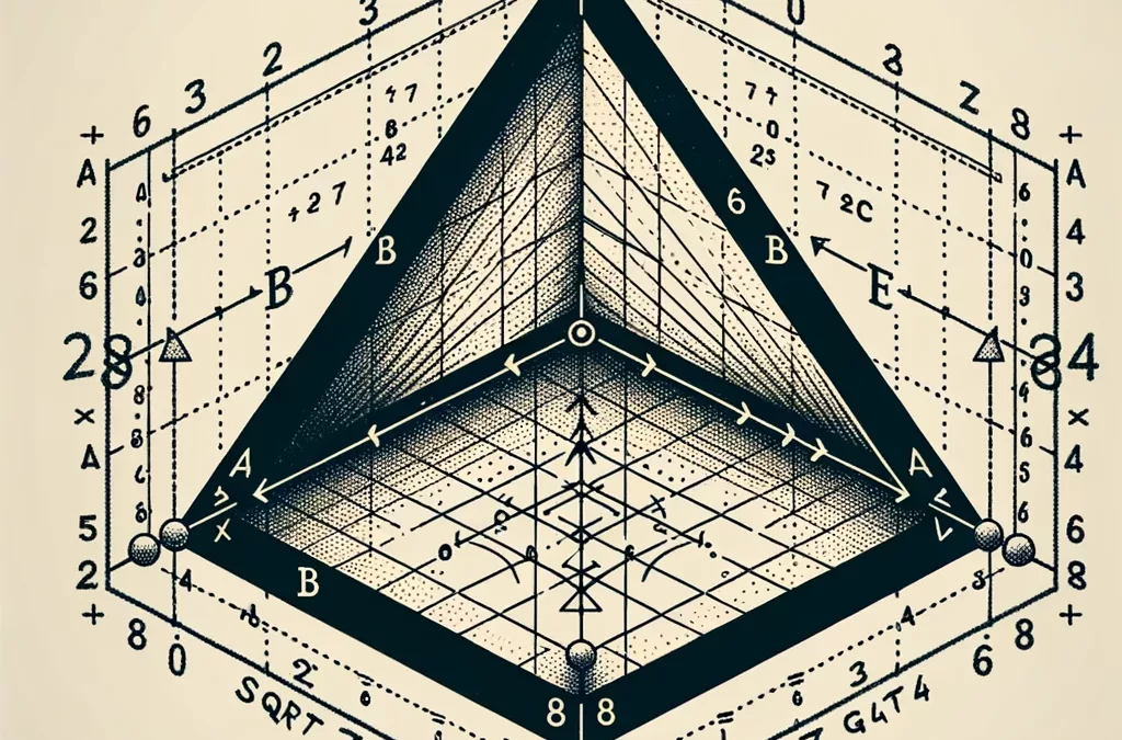 Calcul de distance et d’angle dans un triangle